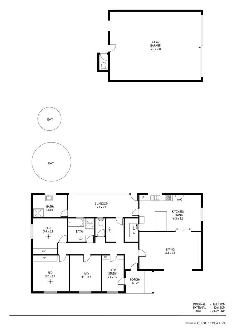 Floorplan of Homely house listing, 94 Bay Road, Victor Harbor SA 5211
