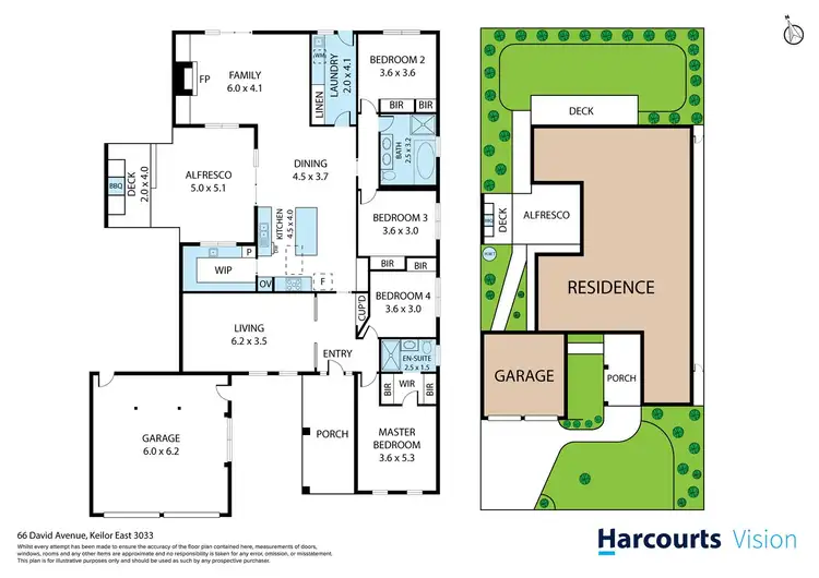 Floorplan of Homely house listing, 66 David Avenue, Keilor East VIC 3033