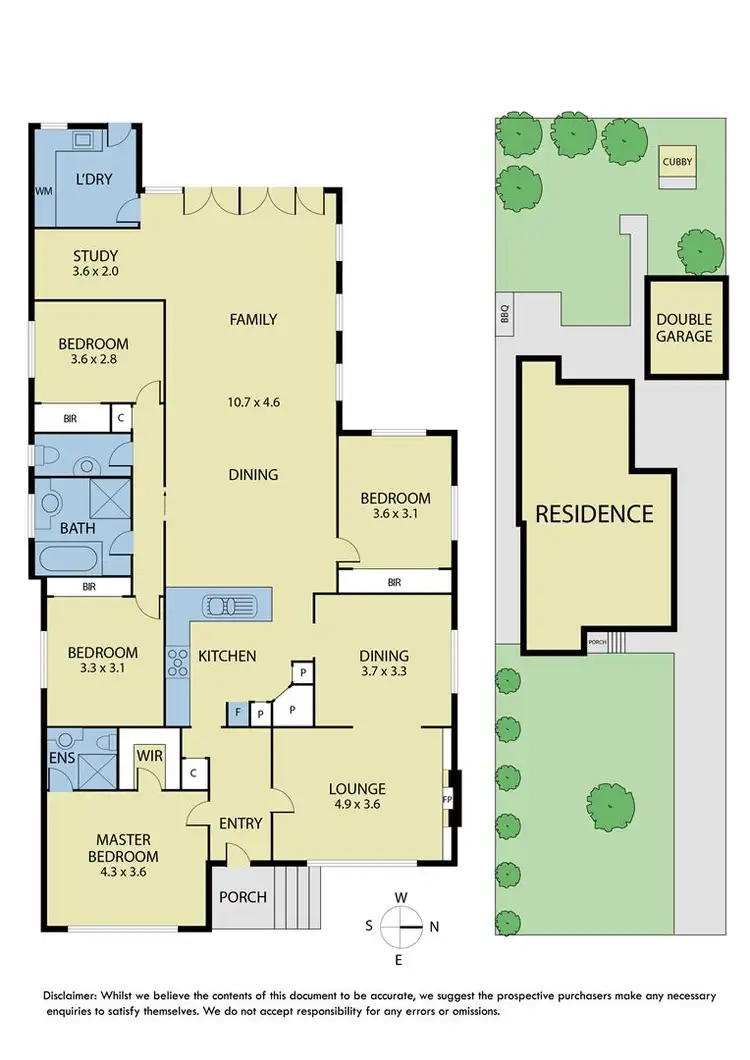 Floorplan of Homely house listing, 10 Haig Street, Box Hill South VIC 3128