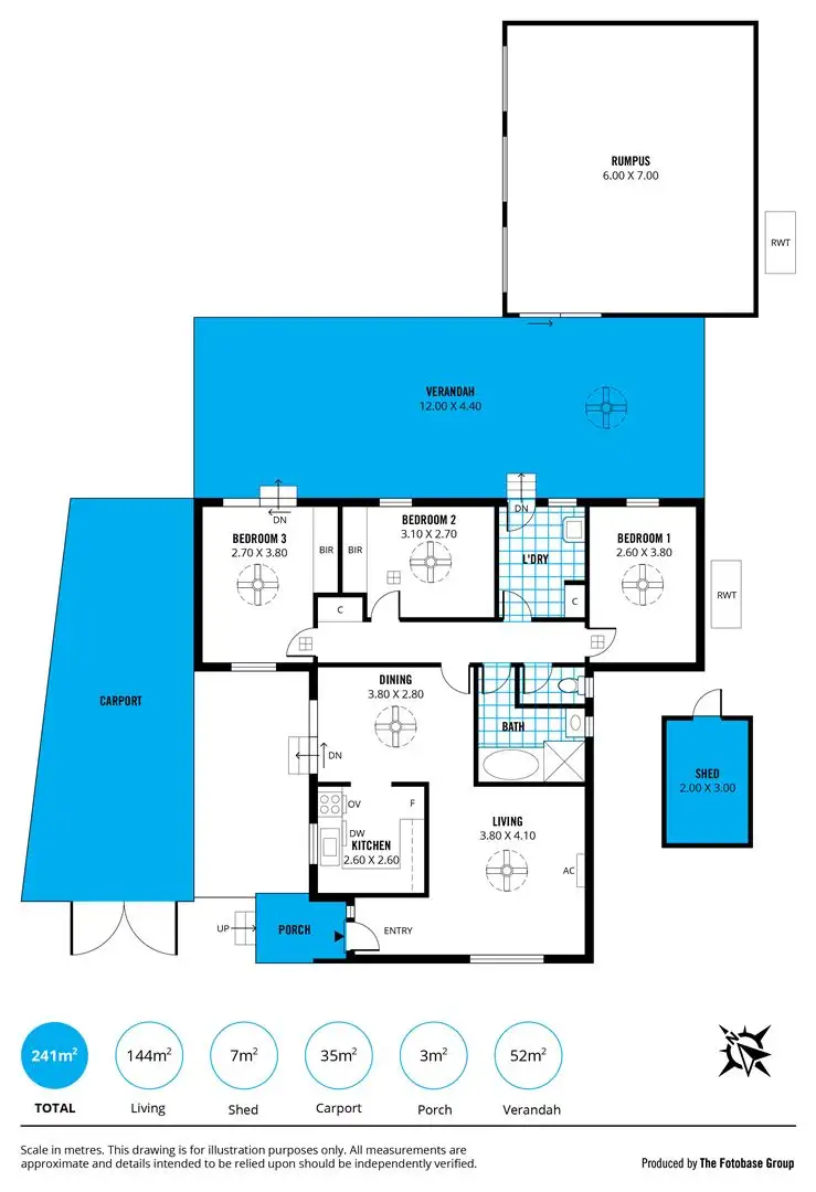Floorplan of Homely house listing, 21 Tingira Drive, O'sullivan Beach SA 5166