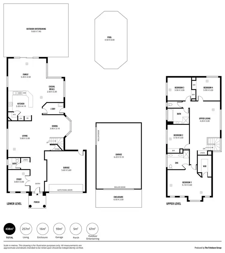Floorplan of Homely house listing, 4 Beachwood Court, Gulfview Heights SA 5096