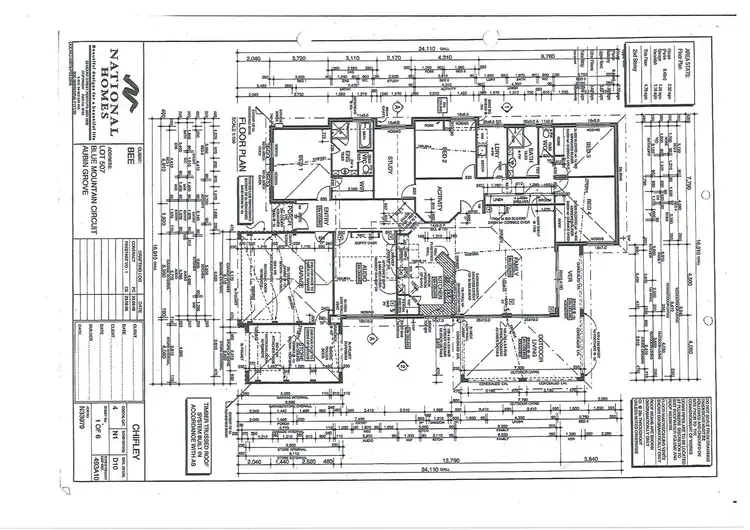 Floorplan of Homely house listing, 46 Blue Mountain Circle, Aubin Grove WA 6164