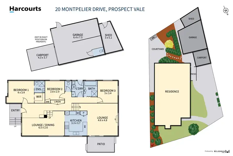 Floorplan of Homely house listing, 20 Montpelier Drive, Prospect Vale TAS 7250
