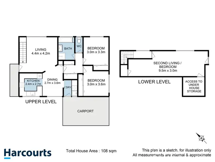 Floorplan of Homely unit listing, 3/71 Auburn Road, Kingston Beach TAS 7050