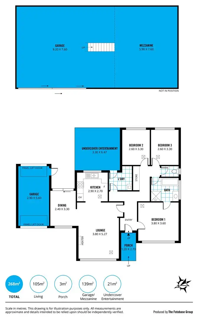 Floorplan of Homely house listing, 296 Main South Road, Morphett Vale SA 5162