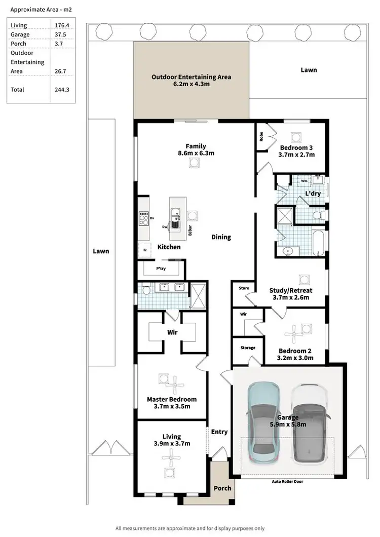 Floorplan of Homely house listing, 21 Cook Street, Seaford Meadows SA 5169