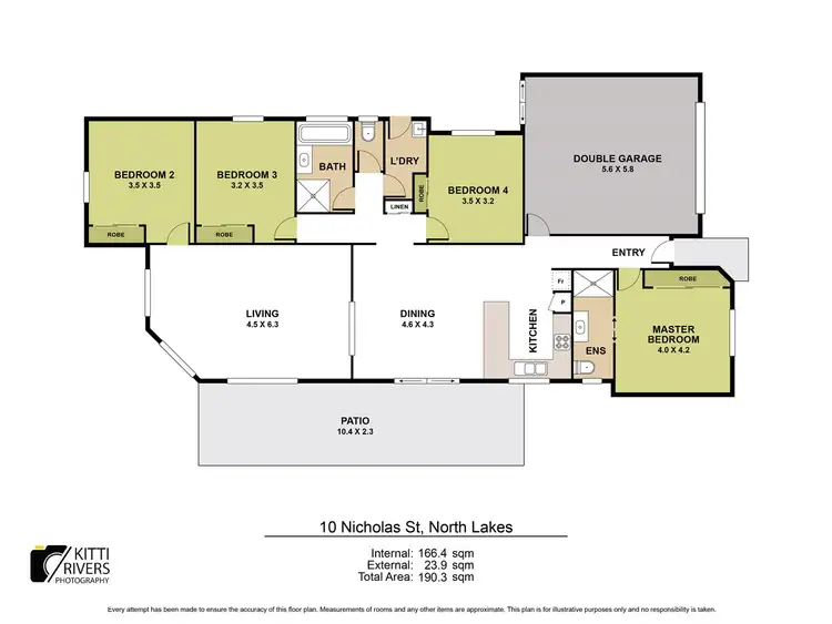 Floorplan of Homely house listing, 10 Nicholas Street, North Lakes QLD 4509