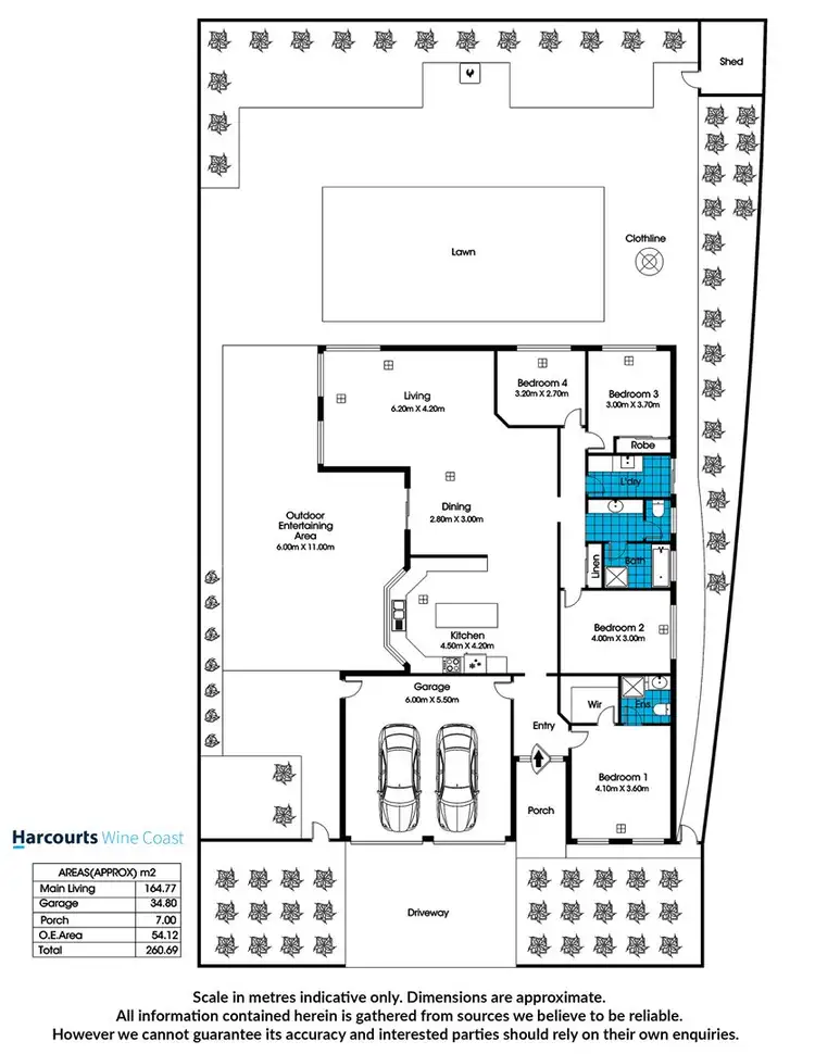 Floorplan of Homely house listing, 13 Stanford Glen, Seaford Rise SA 5169