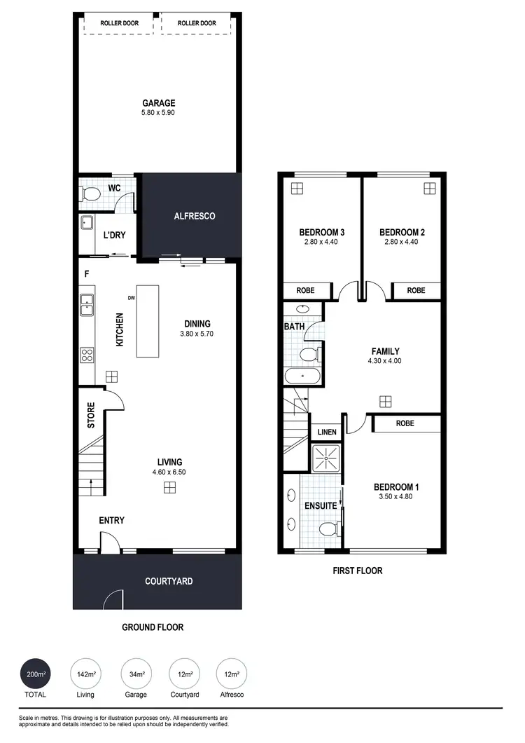 Floorplan of Homely house listing, 44 Malen Avenue, Victor Harbor SA 5211