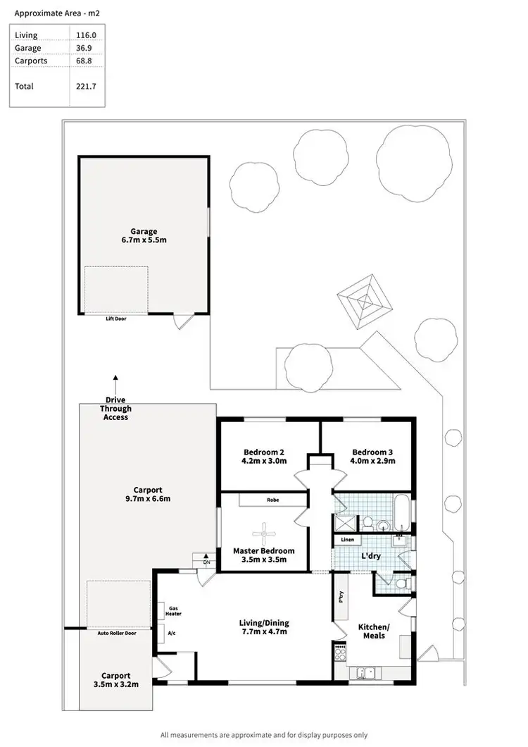 Floorplan of Homely house listing, 57 Penneys Hill Road, Hackham SA 5163