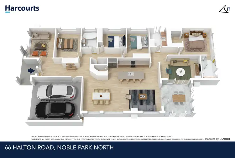 Floorplan of Homely house listing, 66 Halton Road, Noble Park North VIC 3174