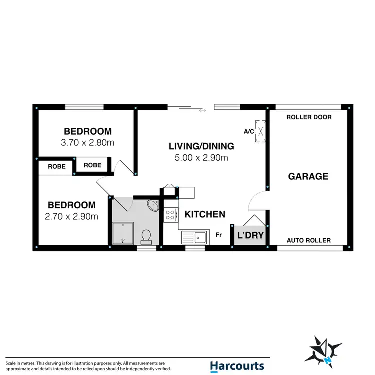 Floorplan of Homely house listing, 3/34 Noble Avenue, Goolwa North SA 5214