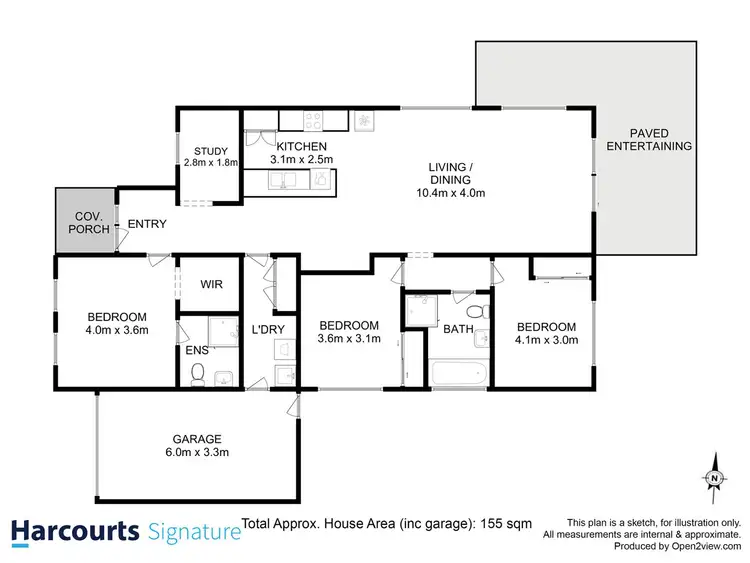 Floorplan of Homely house listing, 5 Mabel Close, Rokeby TAS 7019