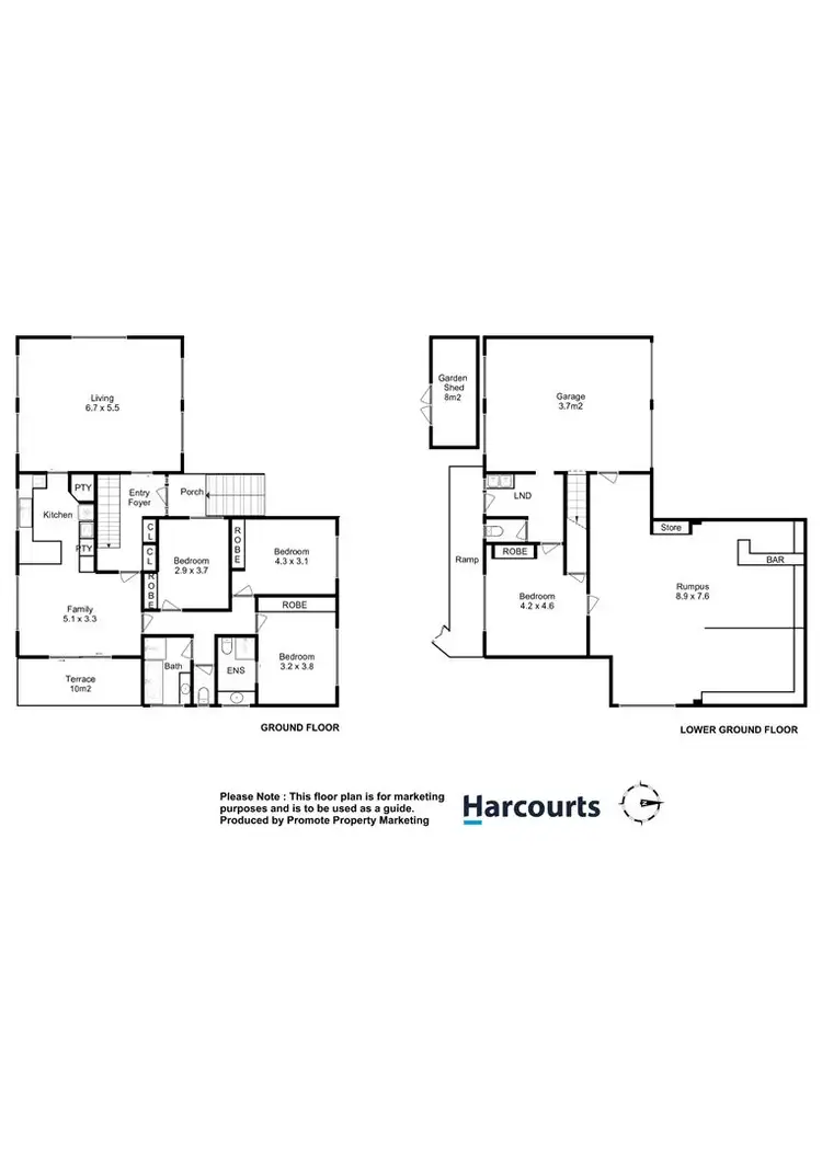 Floorplan of Homely house listing, 17 McClements Street, Howrah TAS 7018