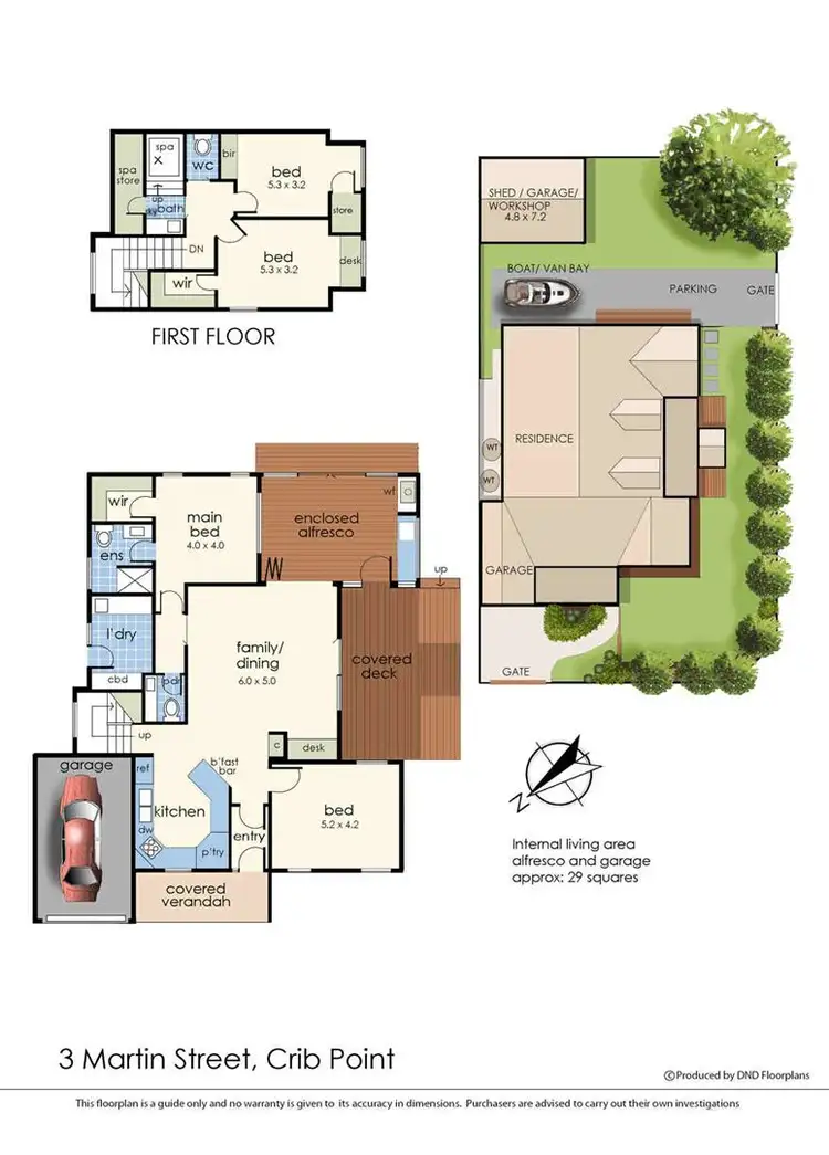 Floorplan of Homely house listing, 3 Martin Street, Crib Point VIC 3919