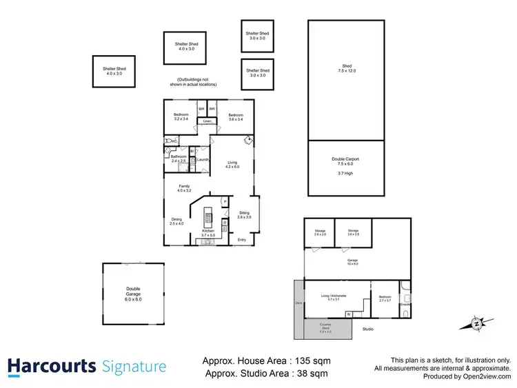 Floorplan of Homely house listing, 8 Lagoon Road, Carlton TAS 7173
