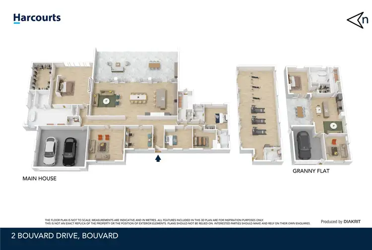 Floorplan of Homely house listing, 2 Bouvard Drive, Bouvard WA 6211