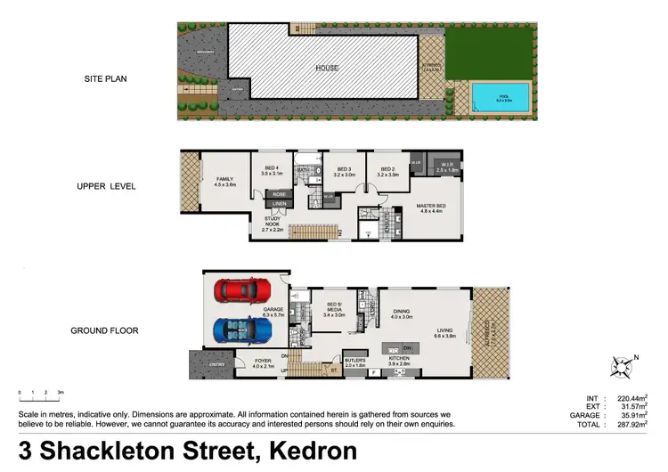 Floorplan of Homely house listing, 3 Shackleton Street, Kedron QLD 4031