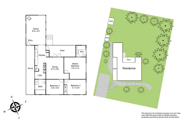 Floorplan of Homely house listing, 15 Leslie Street, Belgrave VIC 3160