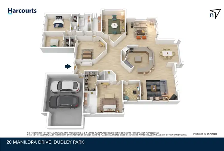 Floorplan of Homely house listing, 20 Manildra Drive, Dudley Park WA 6210