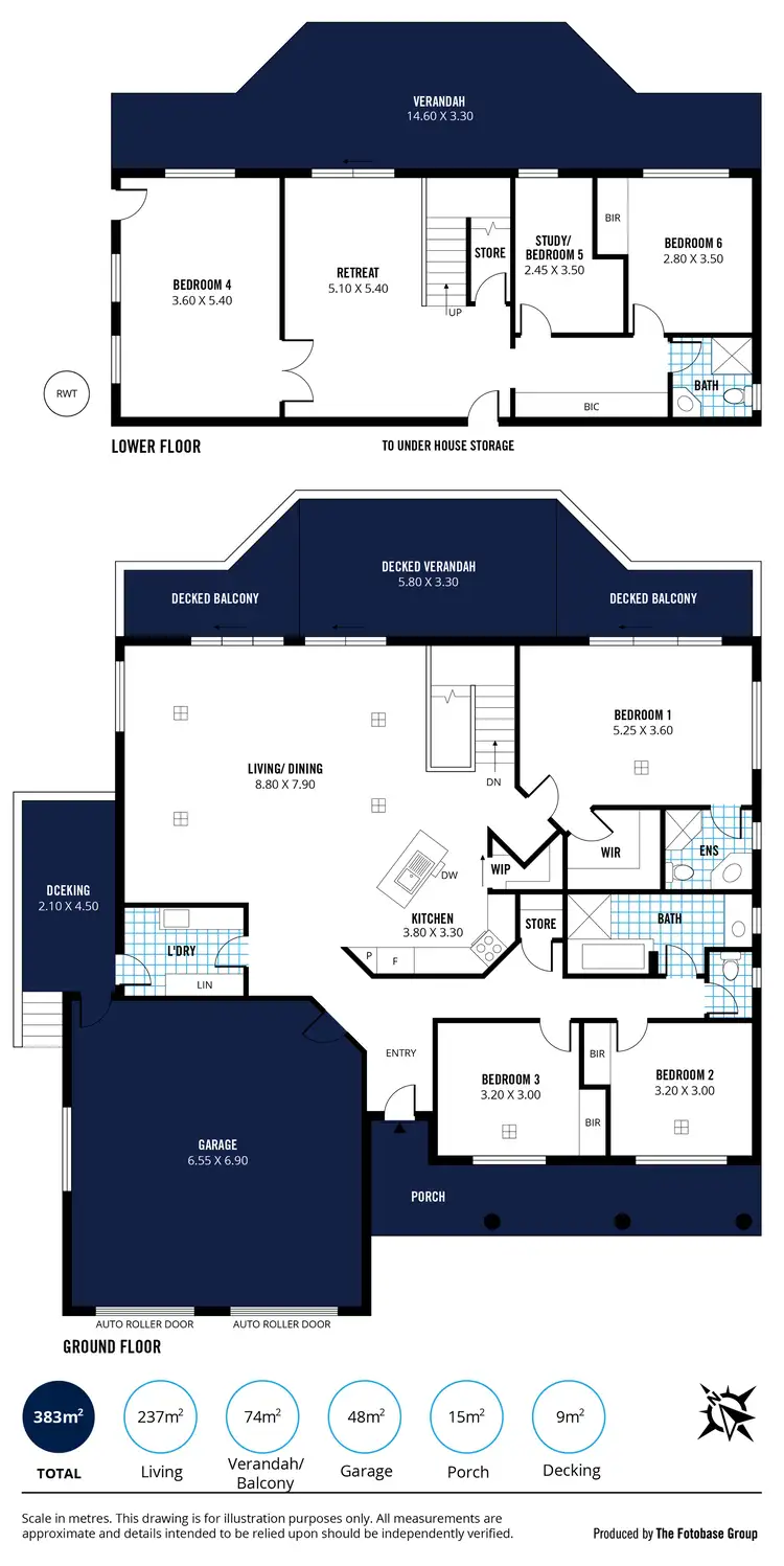 Floorplan of Homely house listing, 40 Cudmore Road, Mccracken SA 5211