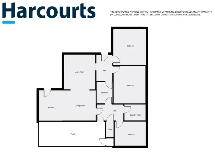 Floorplan of Homely house listing, 4 Railway Street, Goroke VIC 3412