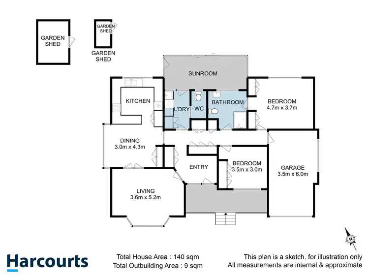 Floorplan of Homely unit listing, 19 Scenic Drive, Kingston TAS 7050