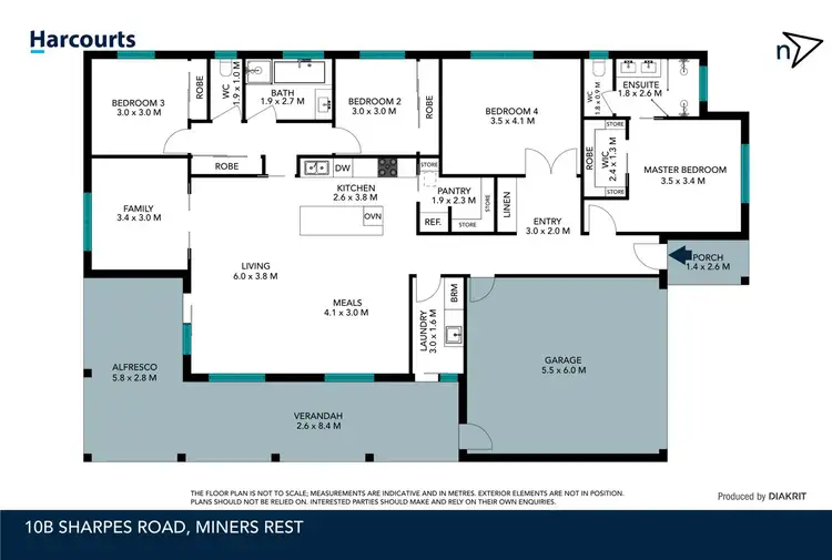 Floorplan of Homely house listing, 10B Sharpes Road, Miners Rest VIC 3352