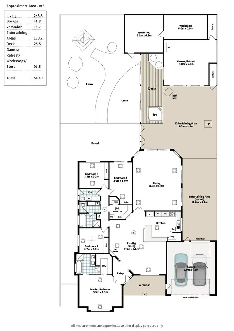 Floorplan of Homely house listing, 4 Hall Crescent, Old Noarlunga SA 5168
