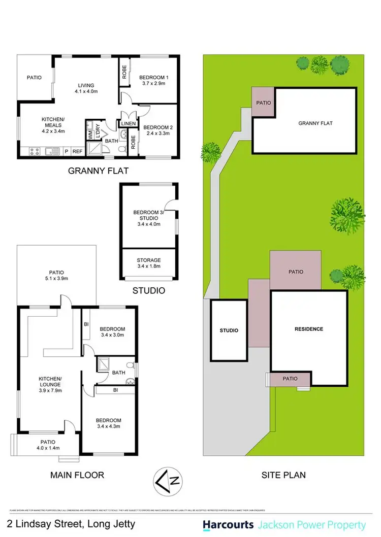 Floorplan of Homely house listing, 2 Lindsay Street, Long Jetty NSW 2261