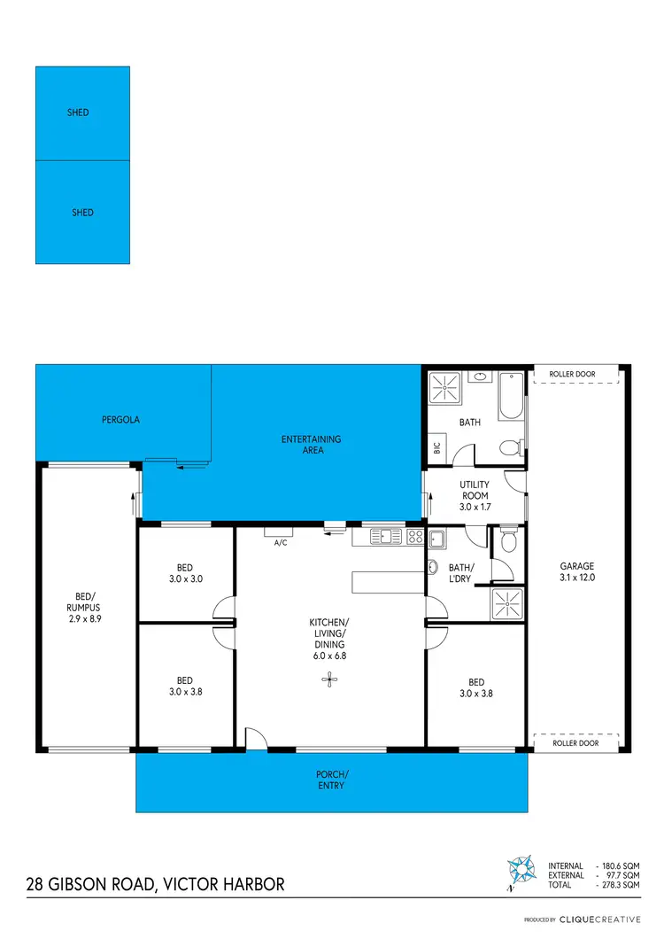 Floorplan of Homely house listing, 28 Gibson Avenue, Victor Harbor SA 5211