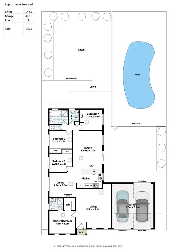 Floorplan of Homely house listing, 12 Hartland Avenue, Christie Downs SA 5164