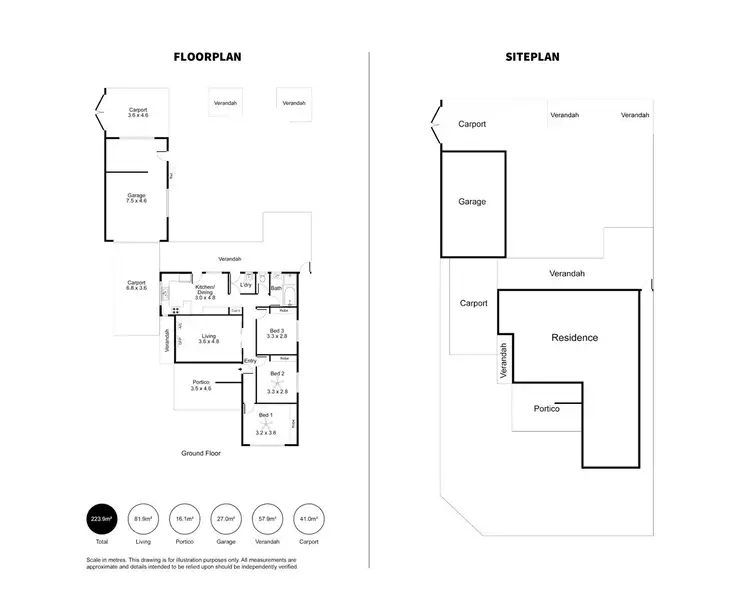 Floorplan of Homely house listing, 19 Brunswick Street, Kilburn SA 5084