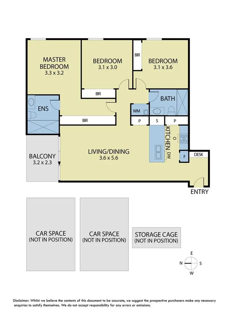 Floorplan of Homely apartment listing, 309/20 Hepburn Road, Doncaster VIC 3108