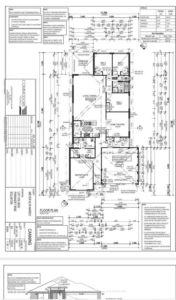 Floorplan of Homely house listing, 20 Parakeet Rise, Eglinton WA 6034