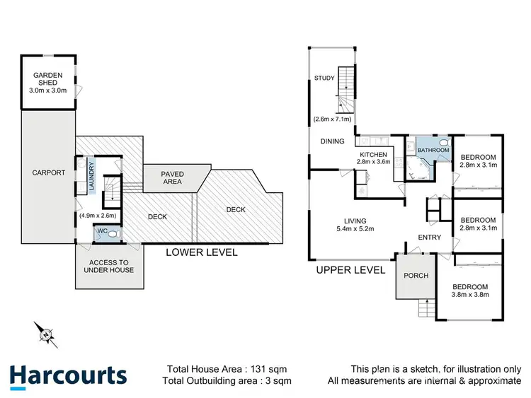 Floorplan of Homely house listing, 45 Kunama Drive, Kingston Beach TAS 7050