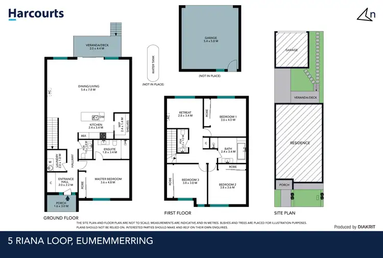 Floorplan of Homely townhouse listing, 5 Riana Loop, Eumemmerring VIC 3177