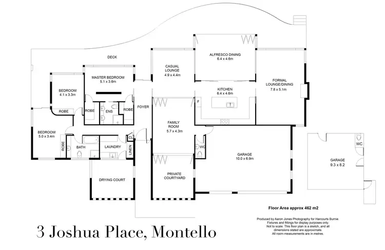 Floorplan of Homely house listing, 3 Joshua Place, Montello TAS 7320
