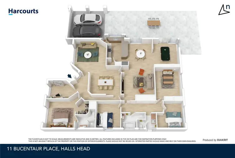 Floorplan of Homely house listing, 11 Bucentaur Place, Halls Head WA 6210