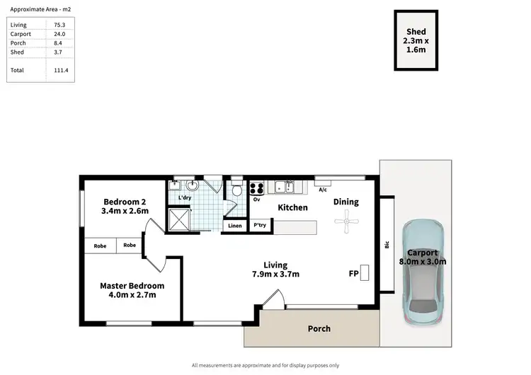 Floorplan of Homely house listing, 60 Dover Street, Aldinga Beach SA 5173