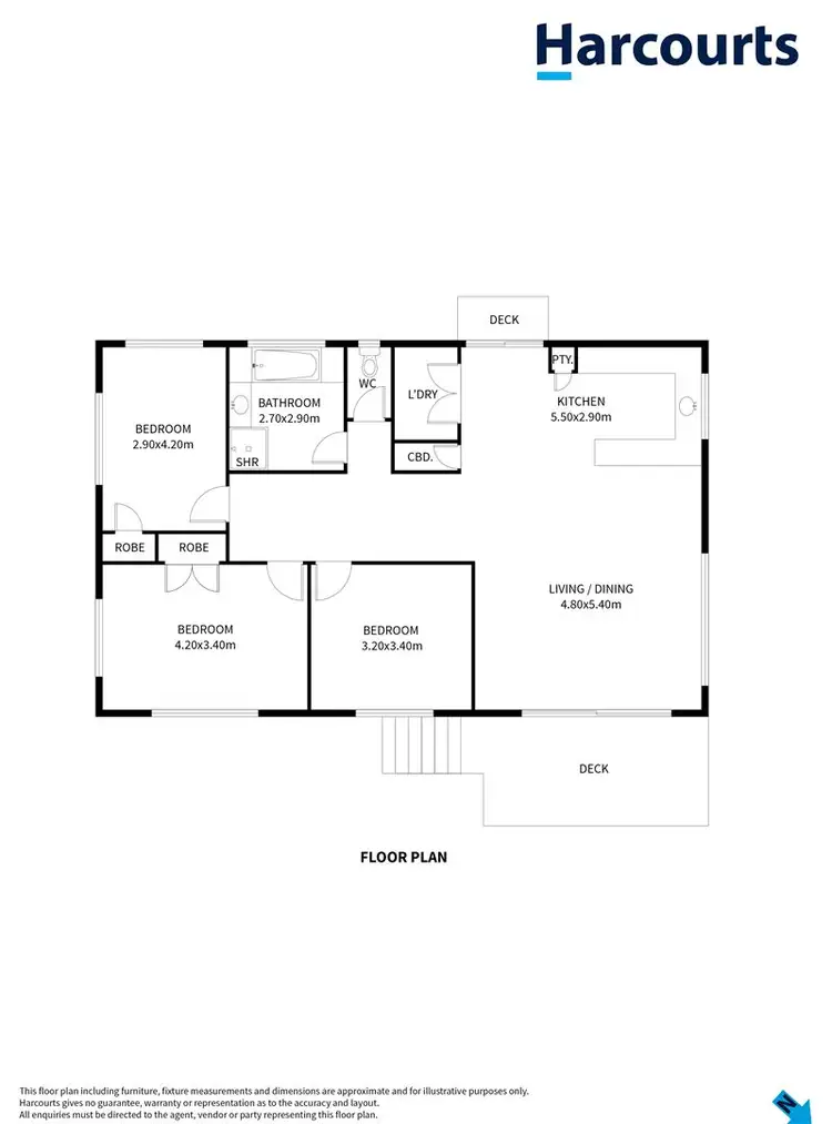 Floorplan of Homely house listing, 12 Erythos Grove, St Helens TAS 7216