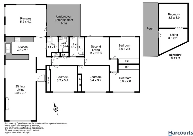Floorplan of Homely house listing, 9 Rose Court, Devonport TAS 7310