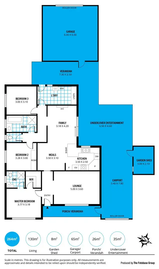 Floorplan of Homely house listing, 1 Seven Hills Heights, Sellicks Beach SA 5174