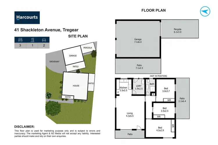 Floorplan of Homely house listing, 41 Shackleton Avenue, Tregear NSW 2770