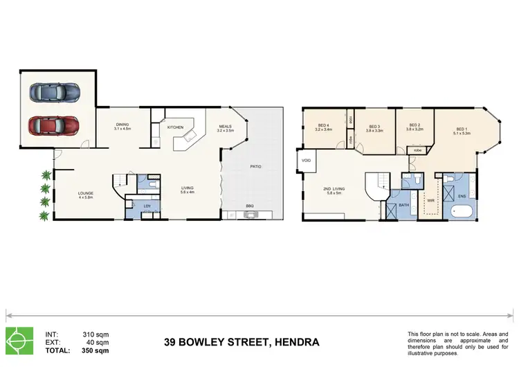 Floorplan of Homely house listing, 39 Bowley Street, Hendra QLD 4011