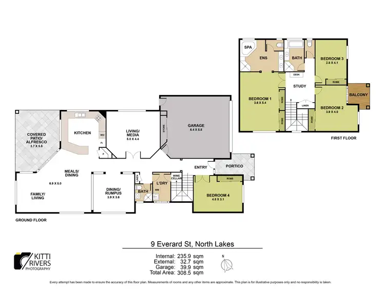 Floorplan of Homely house listing, 9 Everard Street, North Lakes QLD 4509