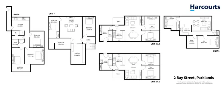 Floorplan of Homely block of units listing, 2 Bay Street, Parklands TAS 7320