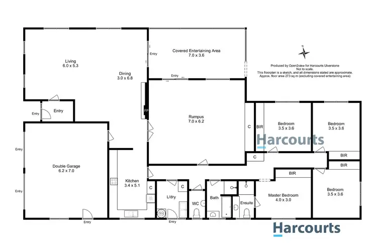 Floorplan of Homely house listing, 10 Leighlands Avenue, Ulverstone TAS 7315