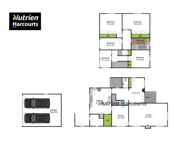 Floorplan of Homely house listing, 177 Commercial Road, Yarram VIC 3971