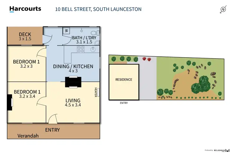 Floorplan of Homely house listing, 10 Bell Street, South Launceston TAS 7249
